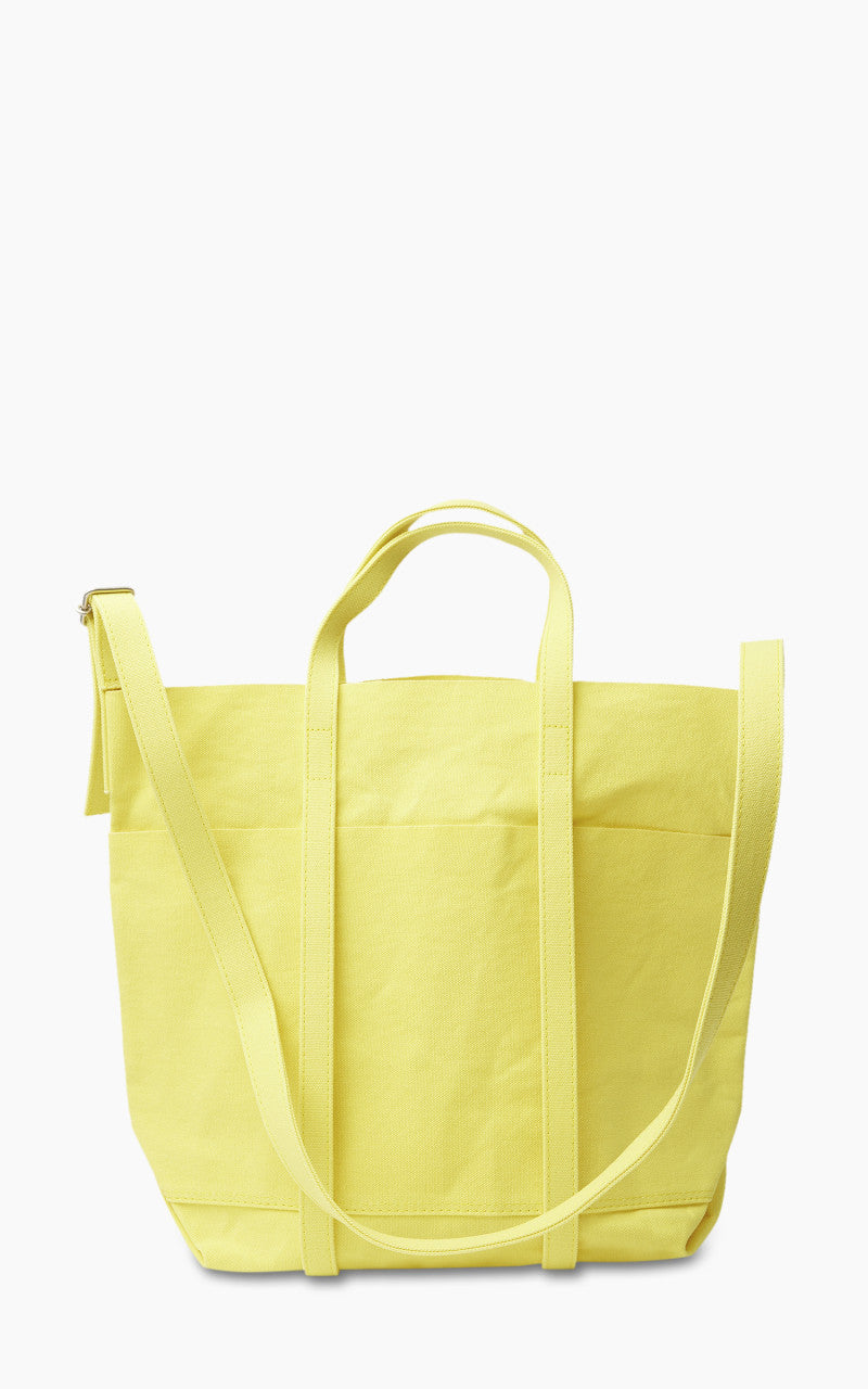 Amiacalva A161 Light Ounce Canvas 2-Way Tote Yellow