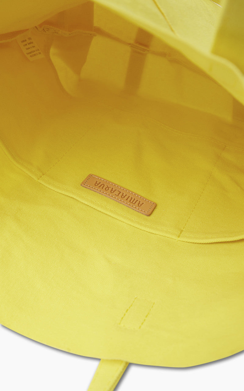 Amiacalva A161 Light Ounce Canvas 2-Way Tote Yellow