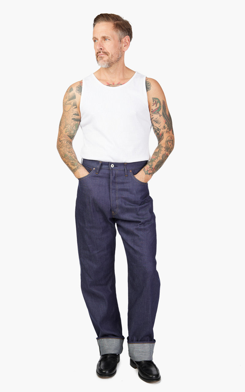 Anatomica 314 Gary Jeans Unwashed Indigo