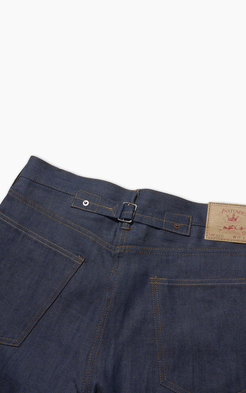 Anatomica 314 Gary Jeans Unwashed Indigo