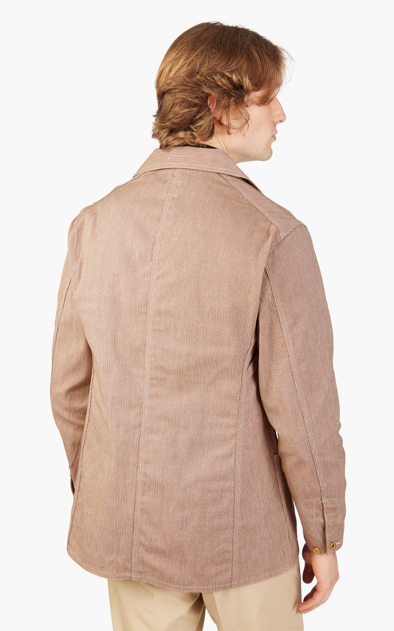 Anatomica Coverall Pin Check Bronze