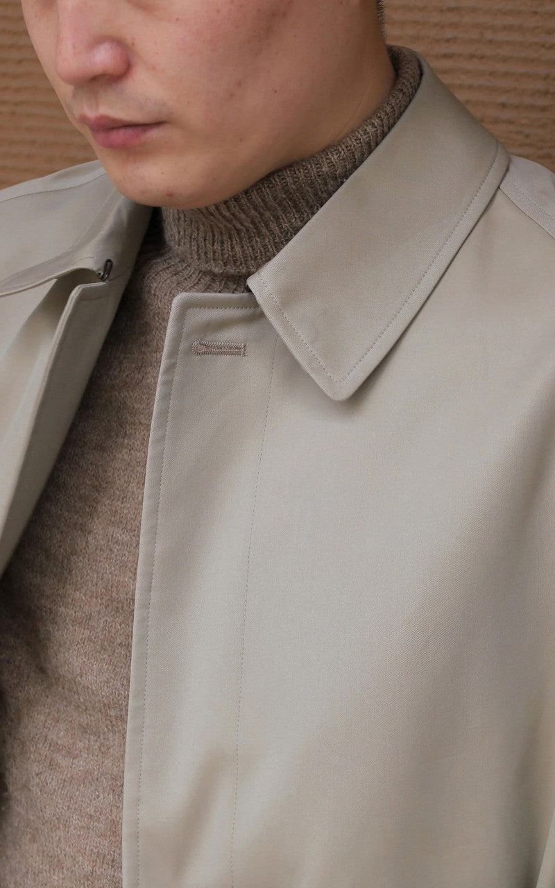 Anatomica Single Raglan I Coat Gabardine Beige