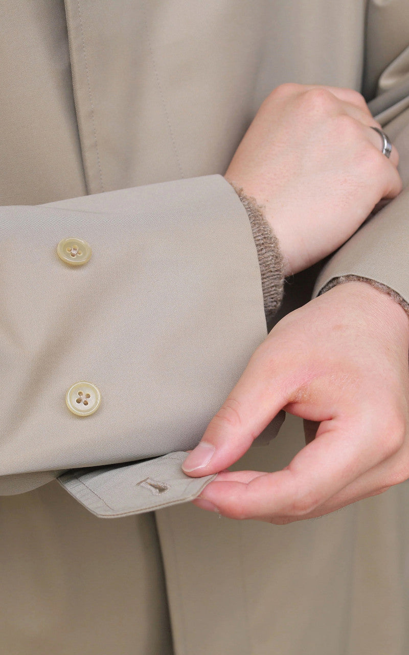 Anatomica Single Raglan I Coat Gabardine Beige