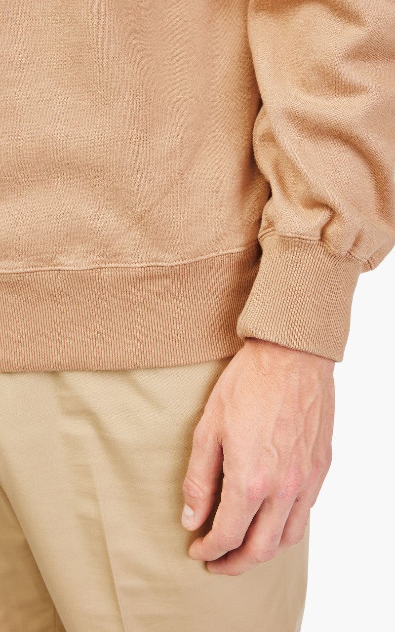 Anatomica Sweat Raglan Turtle Neck Sand