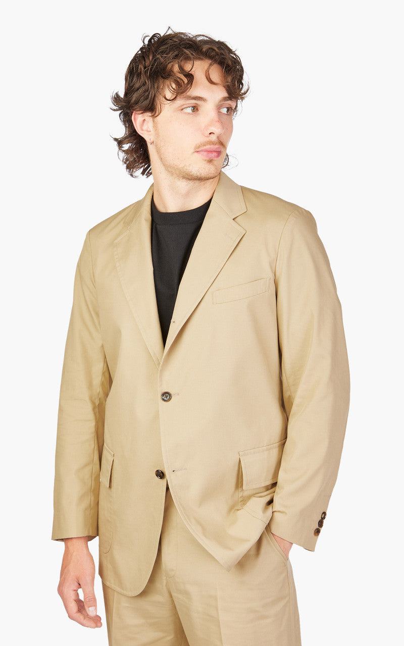 Anatomica University Jacket I Poplin Beige