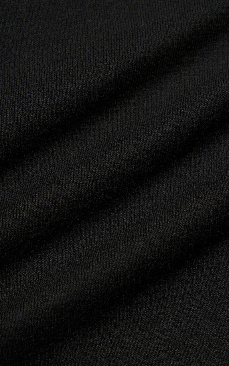 Anatomica Mock Neck Tee S/S Black