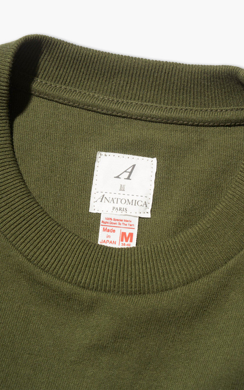 Anatomica Pocket Tee Pine Green