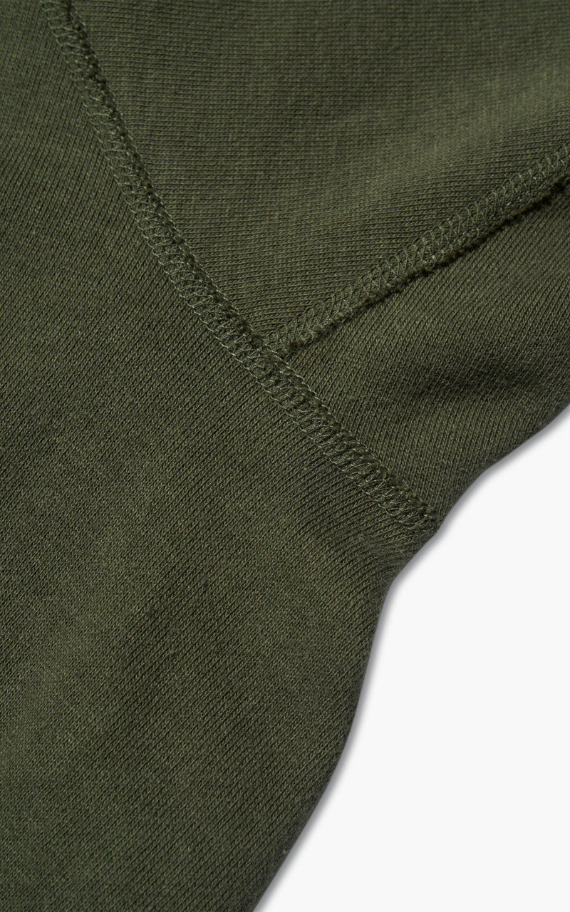 Anatomica Sweat Raglan Crew Neck Pine Green