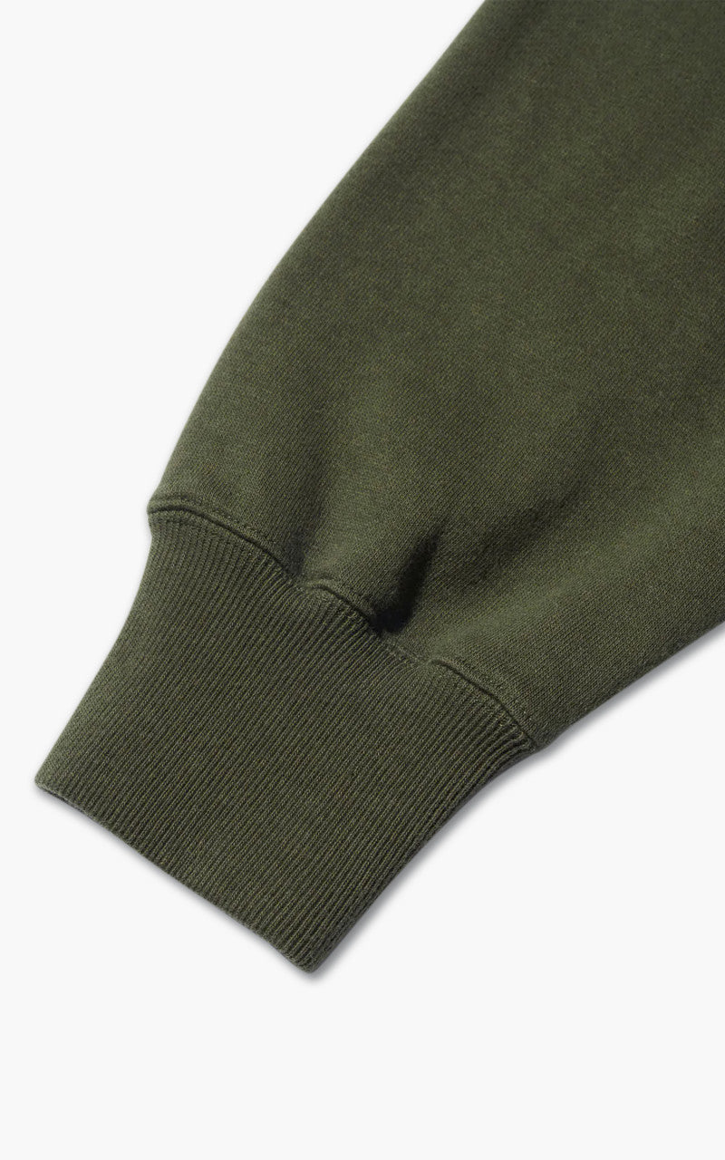 Anatomica Sweat Raglan Crew Neck Pine Green