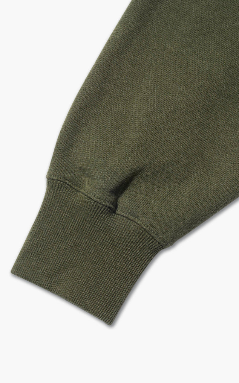 Anatomica Sweat Raglan Turtle Neck Pine Green