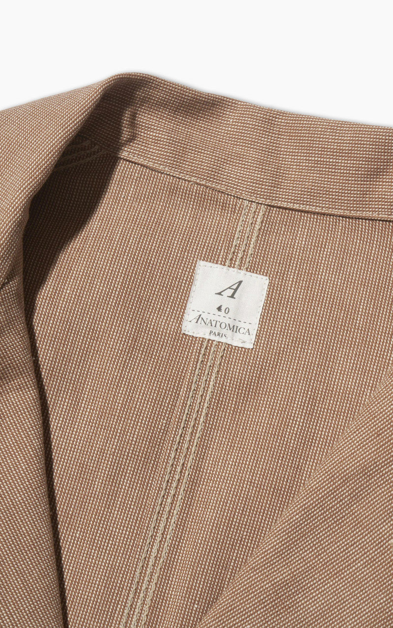 Anatomica Coverall Pin Check Bronze