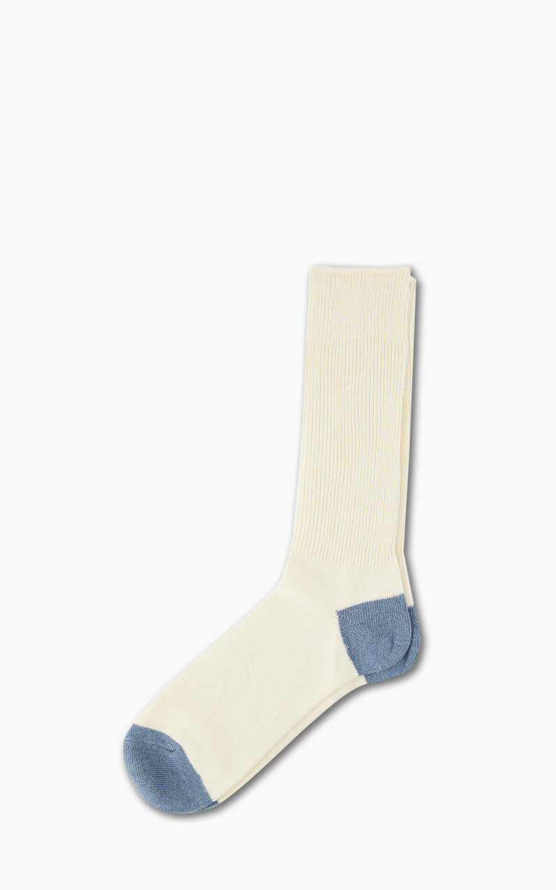 Anonymous Ism Socks American Rib 3-Pack Indigo