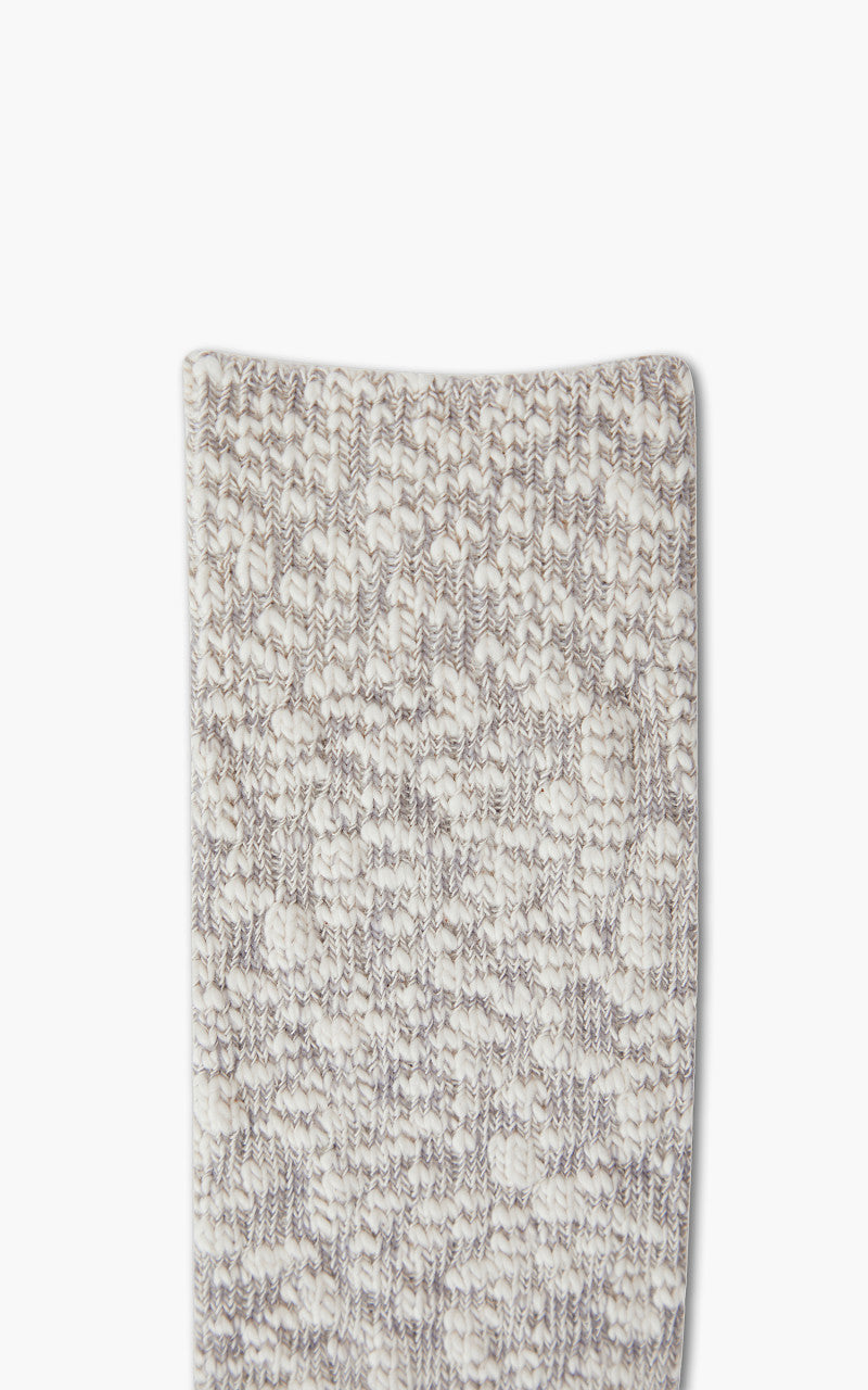 Anonymous Ism Socks Light Slub Crew Mid Grey
