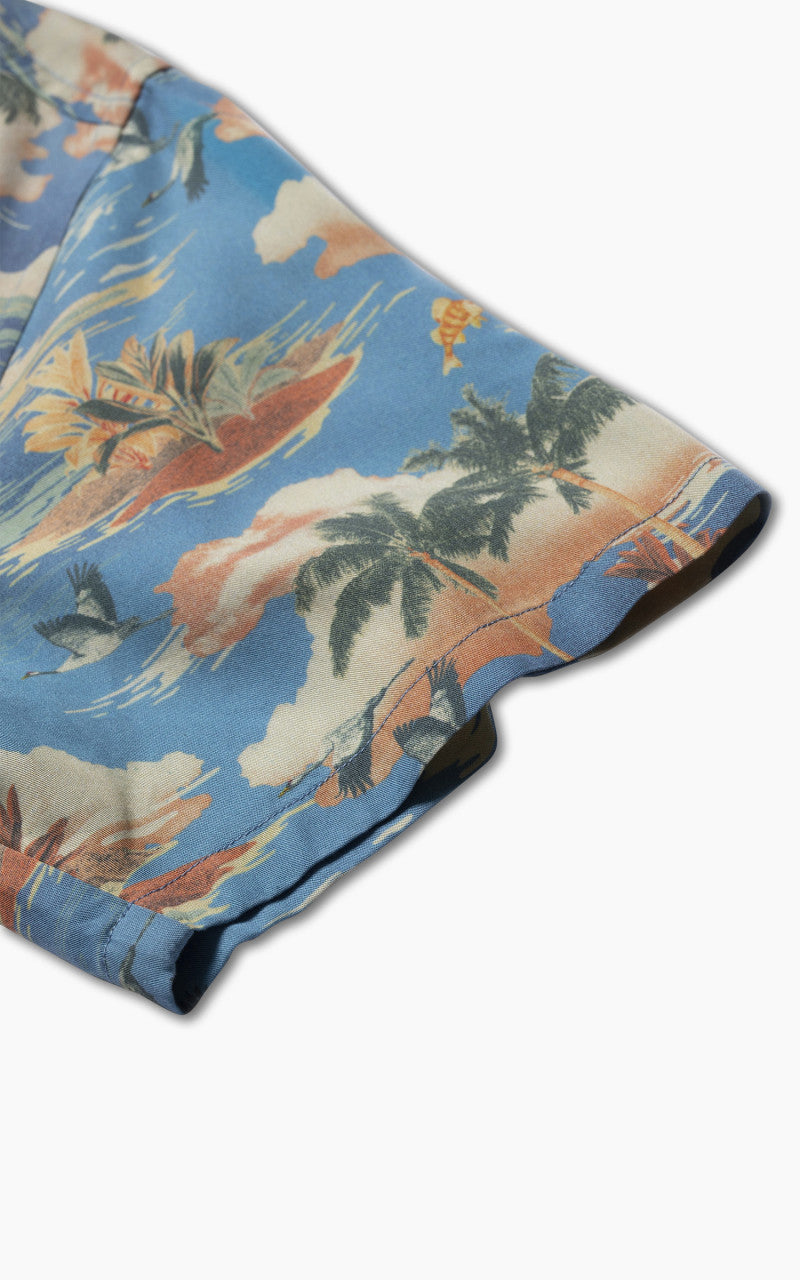 Nudie Jeans Arvid Hawaii Azure