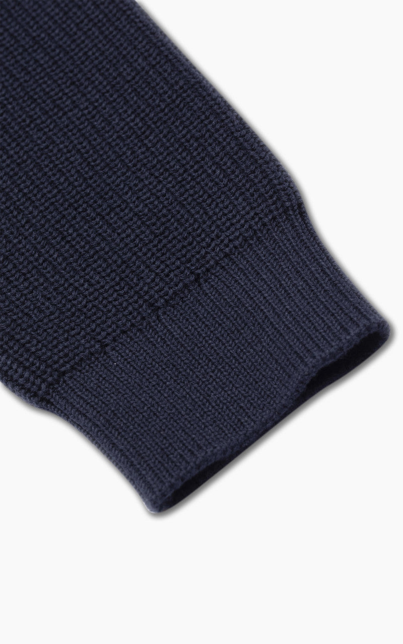 Nudie Jeans August Rib Cotton Navy