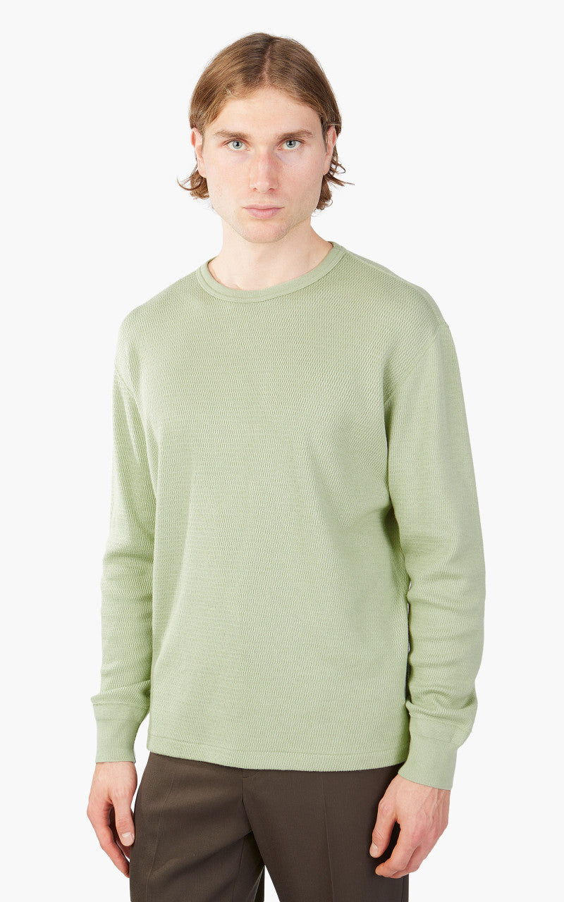 Auralee Light Thermal P/O Light Khaki