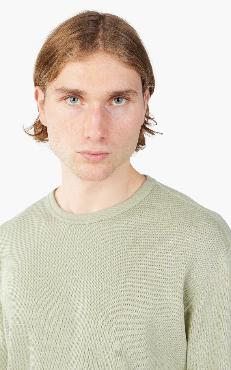 Auralee Light Thermal P/O Light Khaki