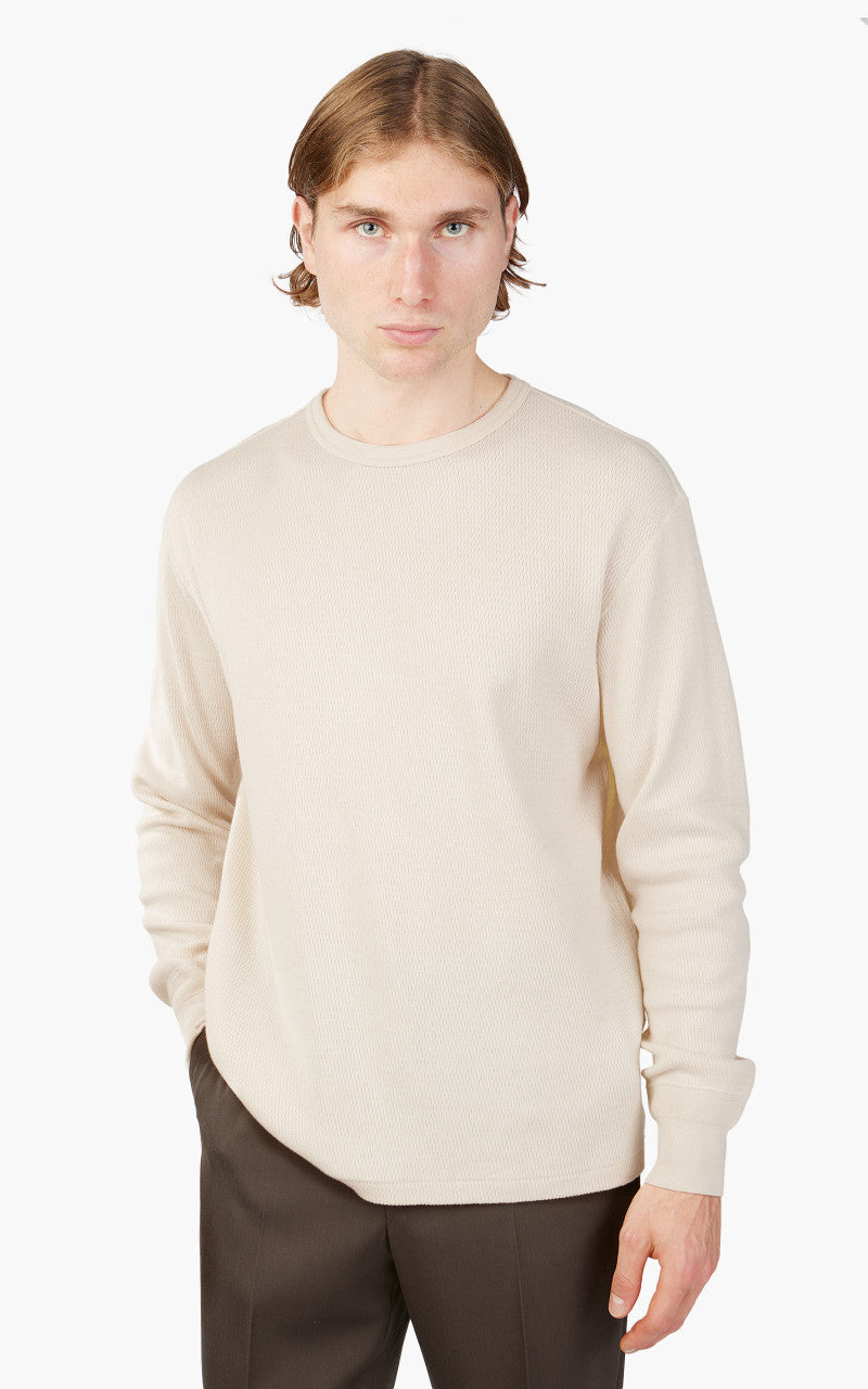 Auralee Light Thermal P/O White