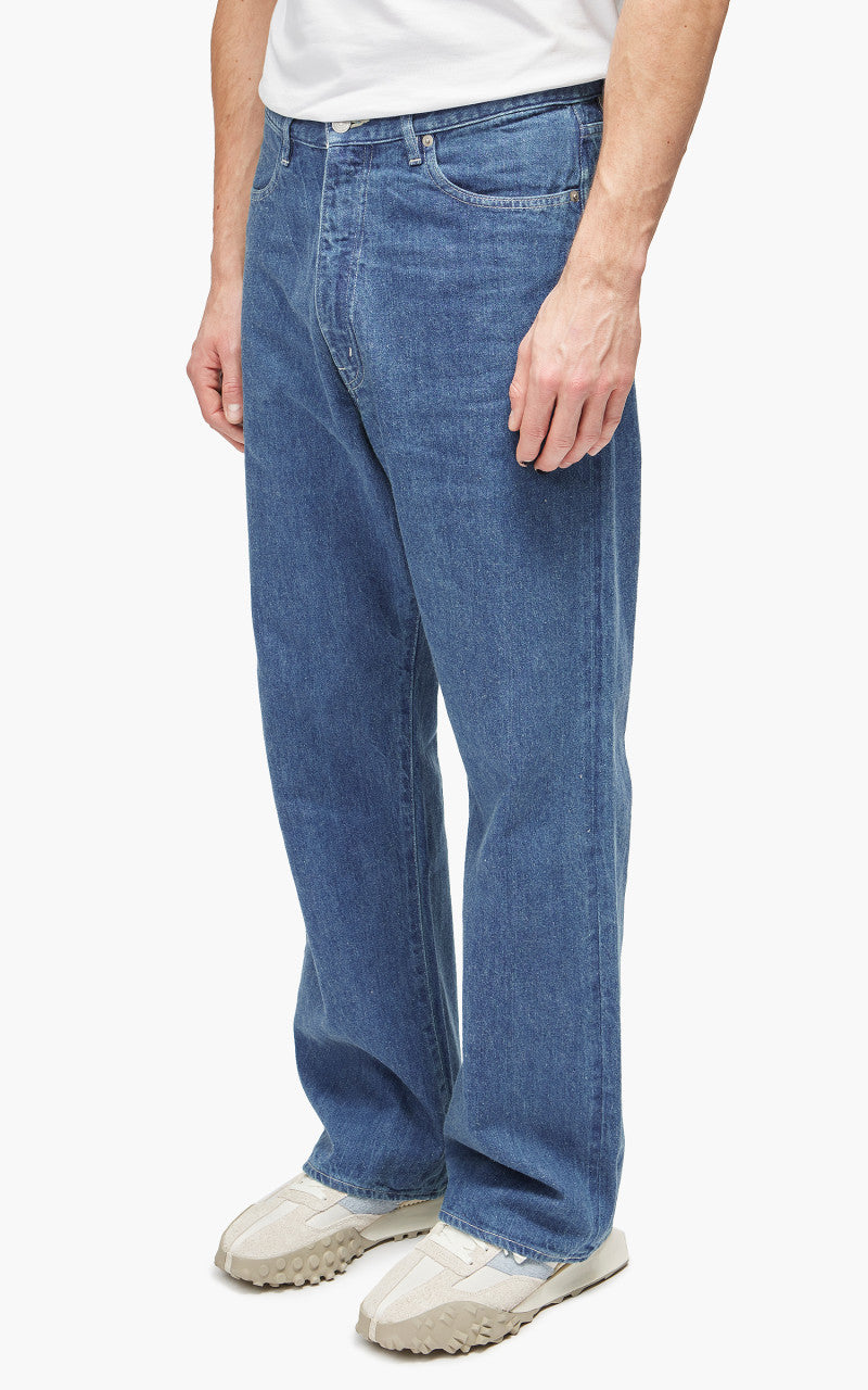 Auralee Selvedge Light Denim Pants Light Indigo