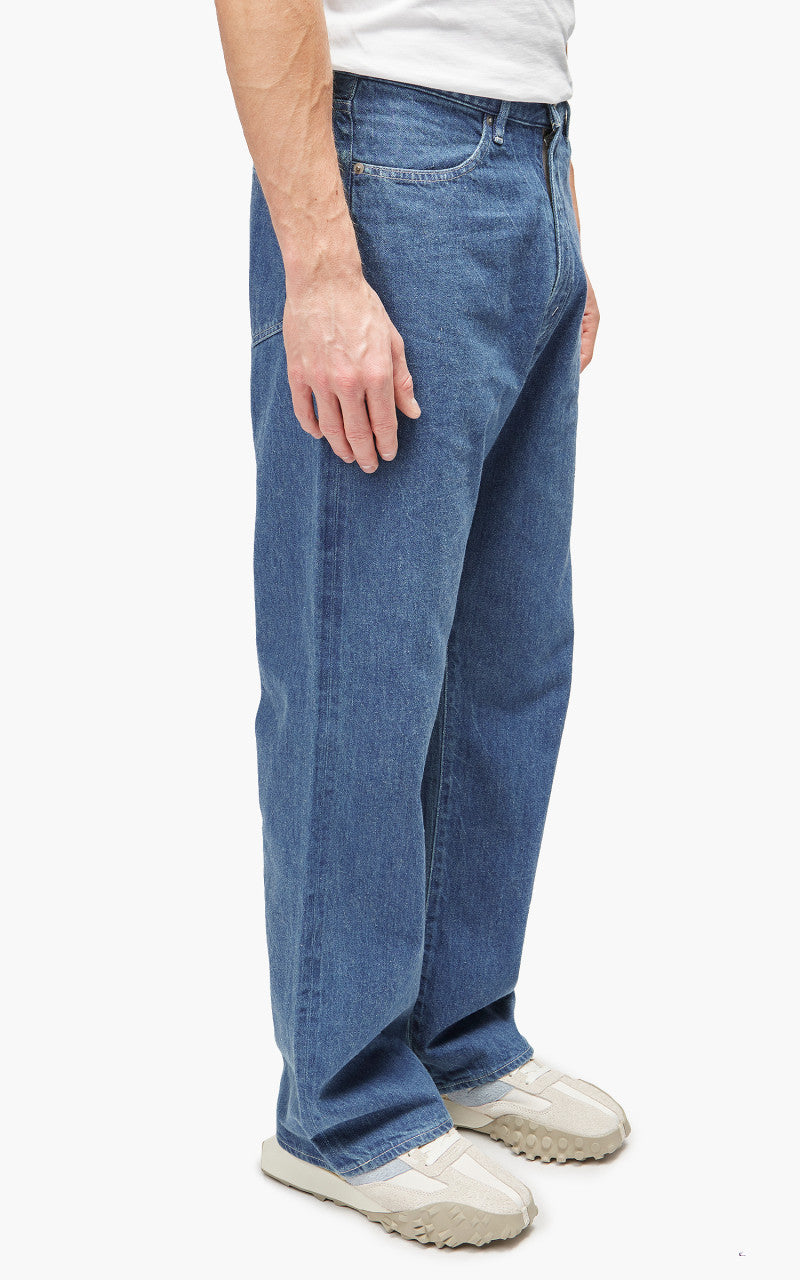 Auralee Selvedge Light Denim Pants Light Indigo