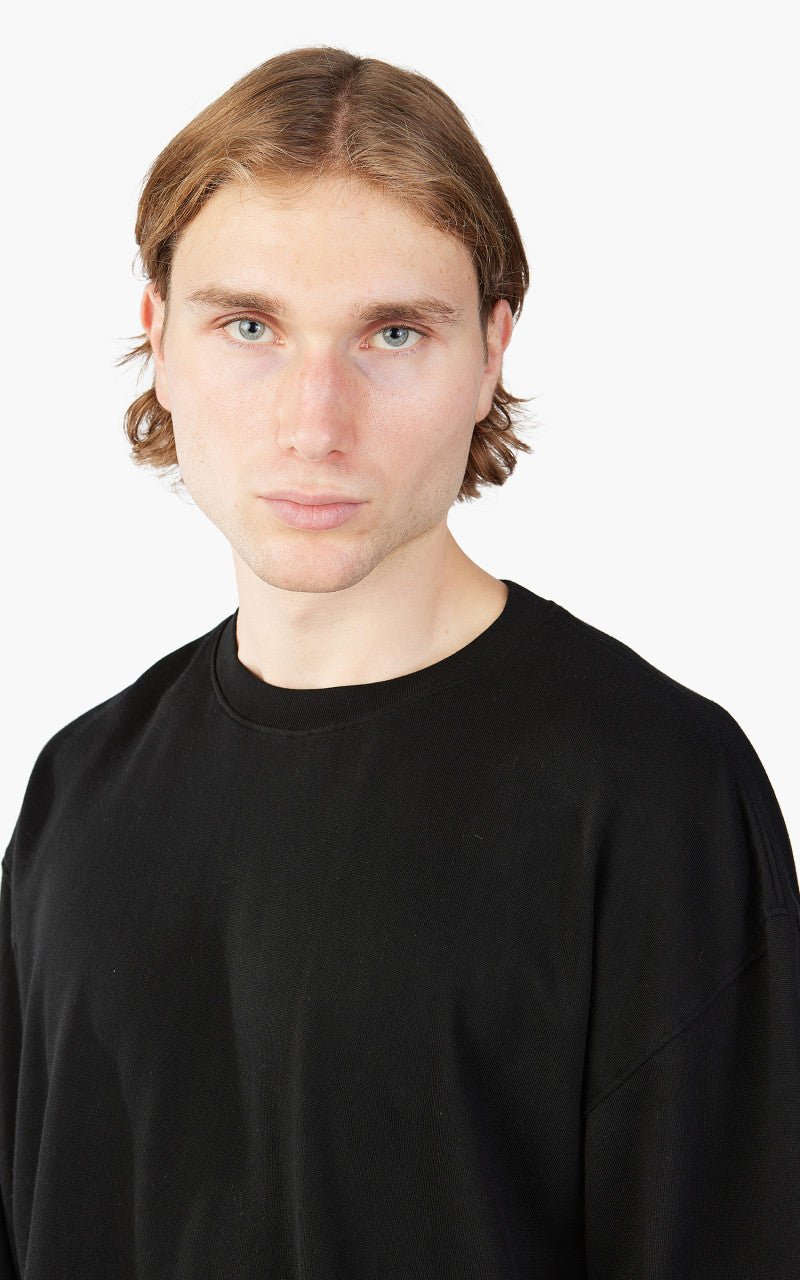 Auralee Super High Gauge Sweat Pullover Black