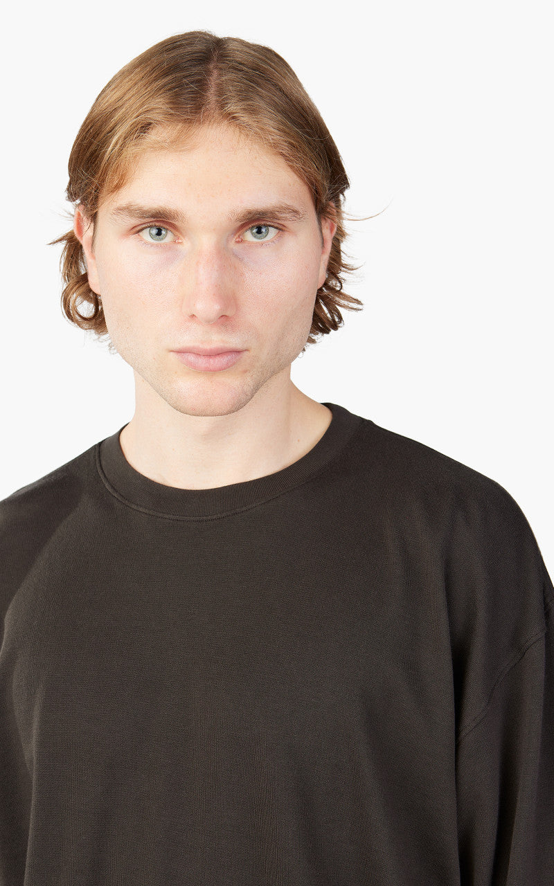 Auralee Super High Gauge Sweat Pullover Dark Brown