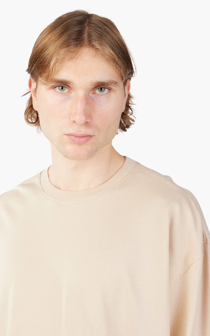 Auralee Super High Gauge Sweat Pullover Light Beige