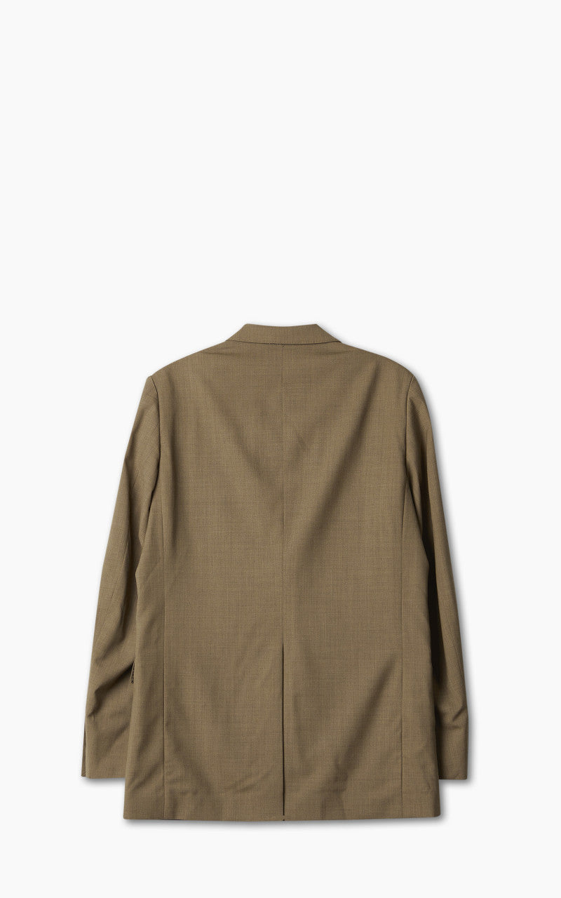 Auralee Super Fine Tropical Wool Jacket Top Brown