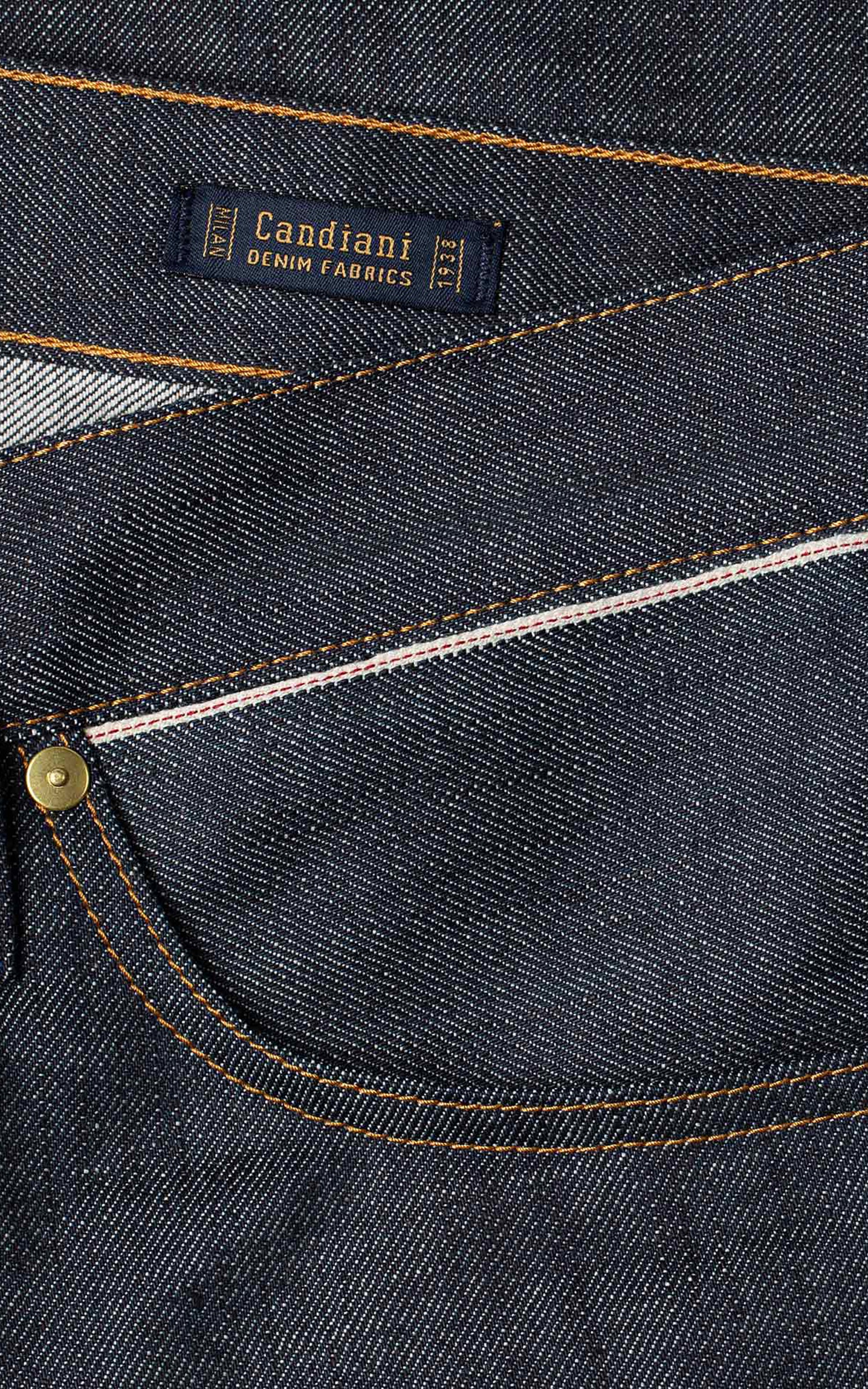 Benzak B-02 Regular Straight Green Cast Selvedge Indigo 14oz