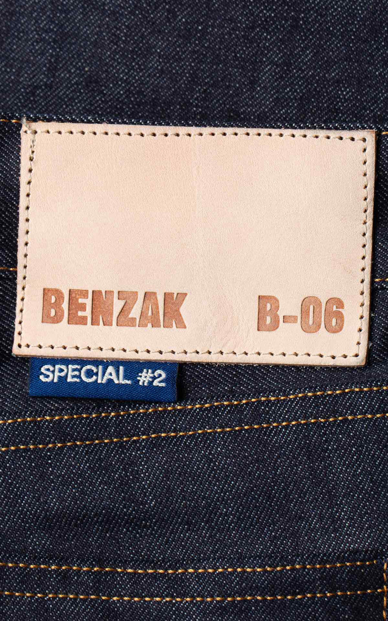 Benzak B-06 Slim Straight Special #2 Vintage Indigo Selvedge Indigo 15oz