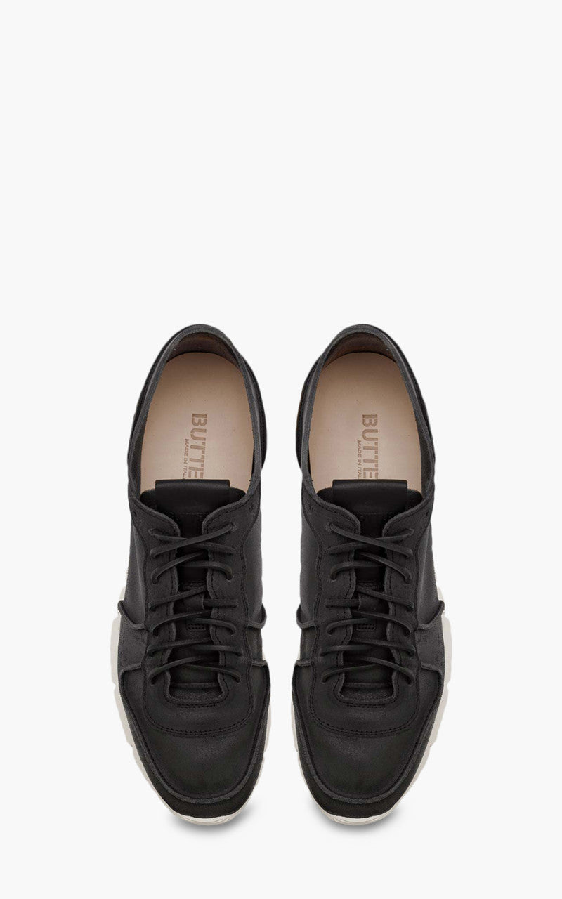 Buttero B9710 Carrera Sneakers Cracked Black