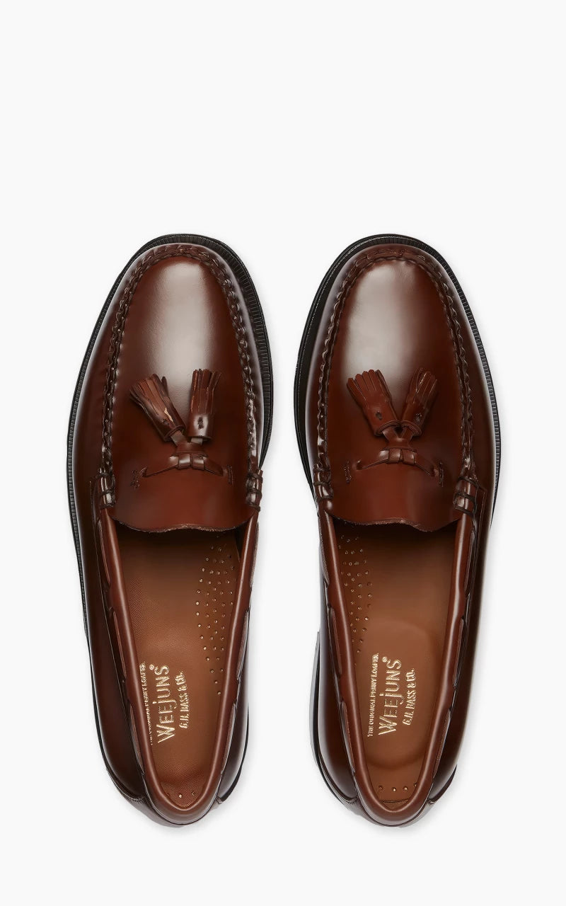 G.H. Bass Weejuns Larkin Tassel Loafers Brown