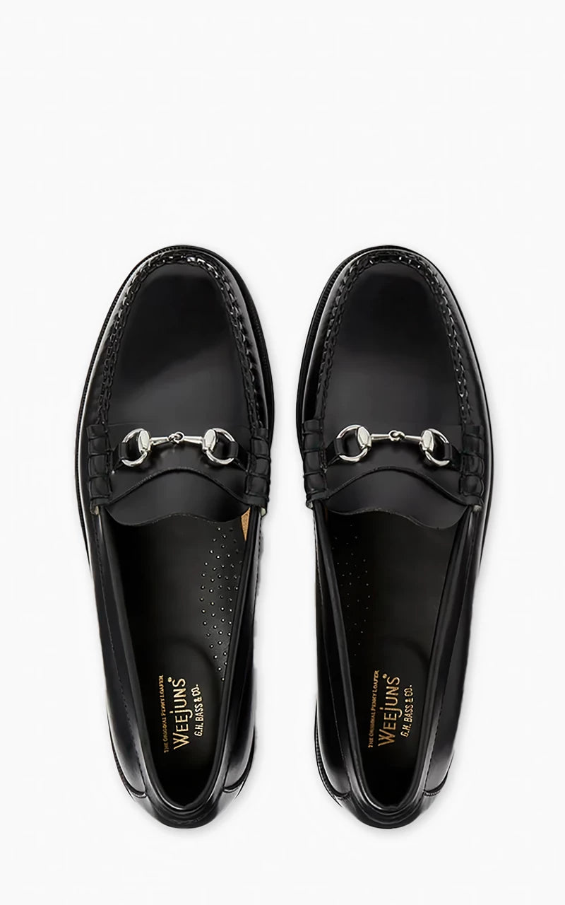 G.H. Bass Weejuns Lincoln Horsebit Loafers Leather Black