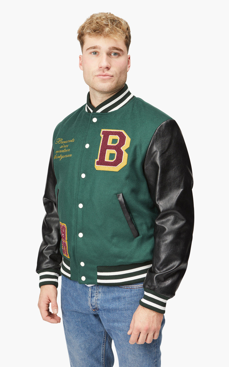Baracuta Varsity Jacket Dark Forest
