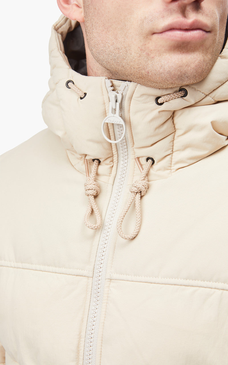 Barbour Knotts Baffle Quilted Jacket Mist