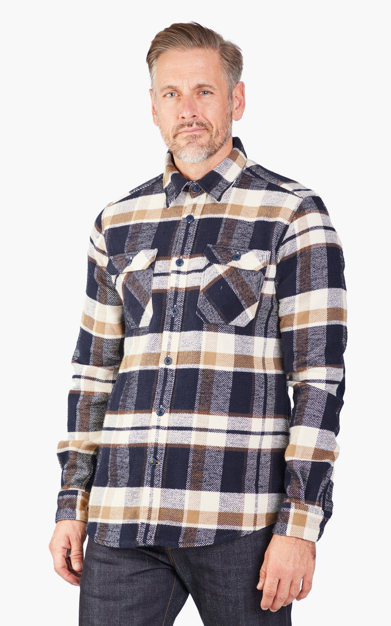 Barbour Mountain Tailored Shirt Navy