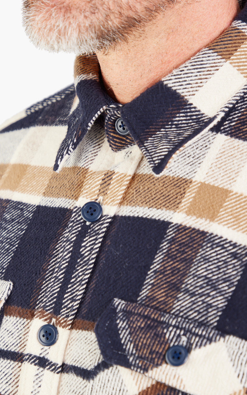 Barbour Mountain Tailored Shirt Navy