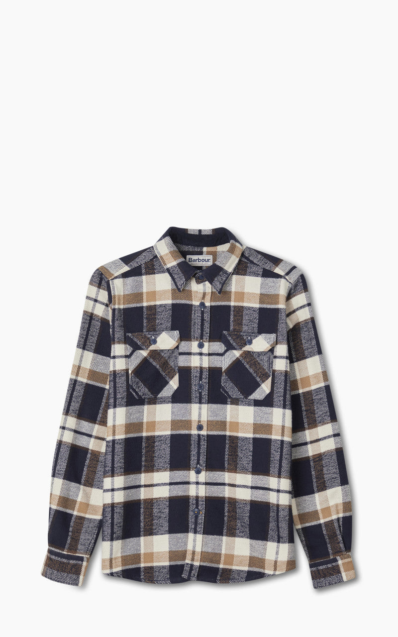 Barbour Mountain Tailored Shirt Navy