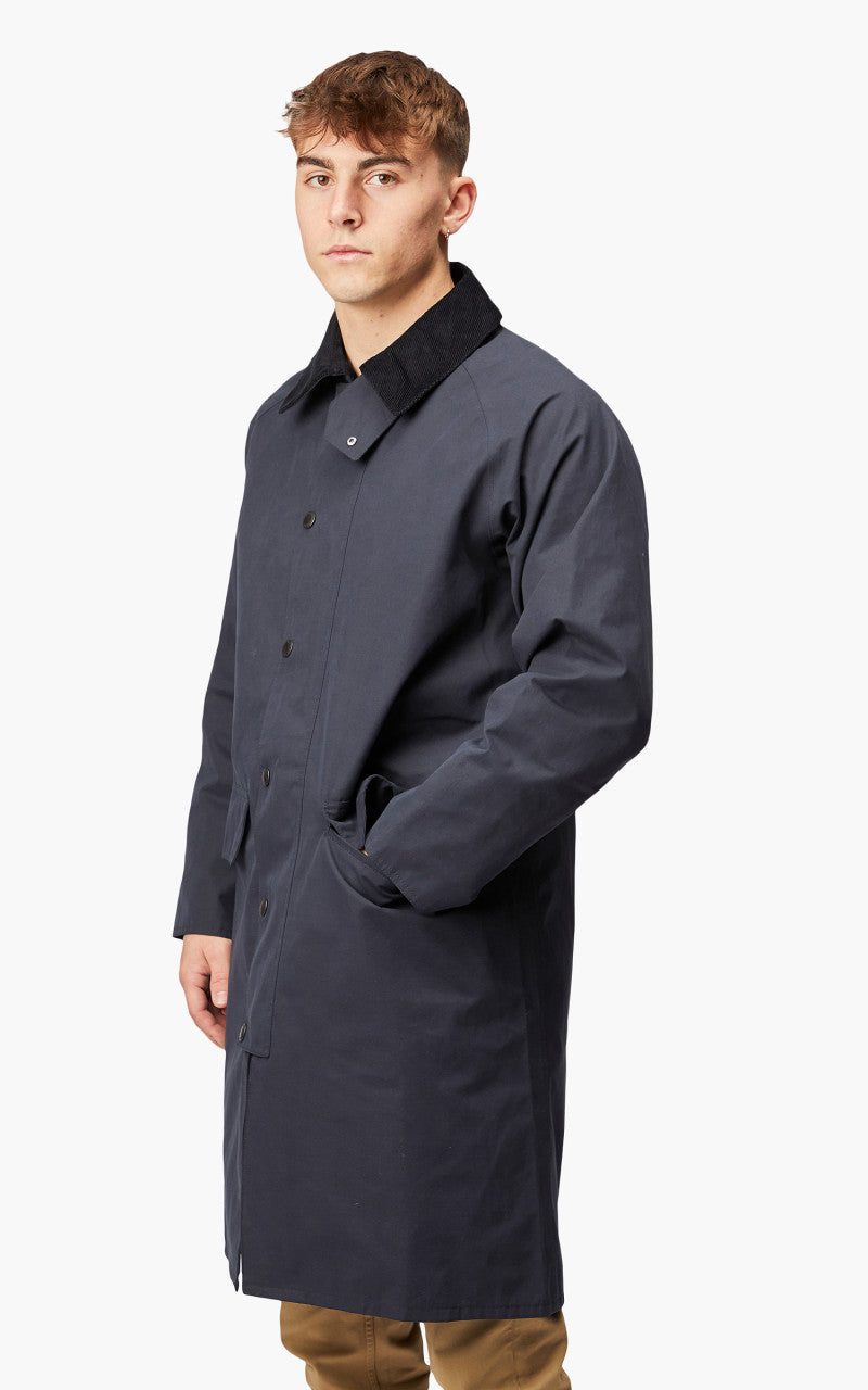 Barbour White Label Waterproof SL Burghley Jacket Navy