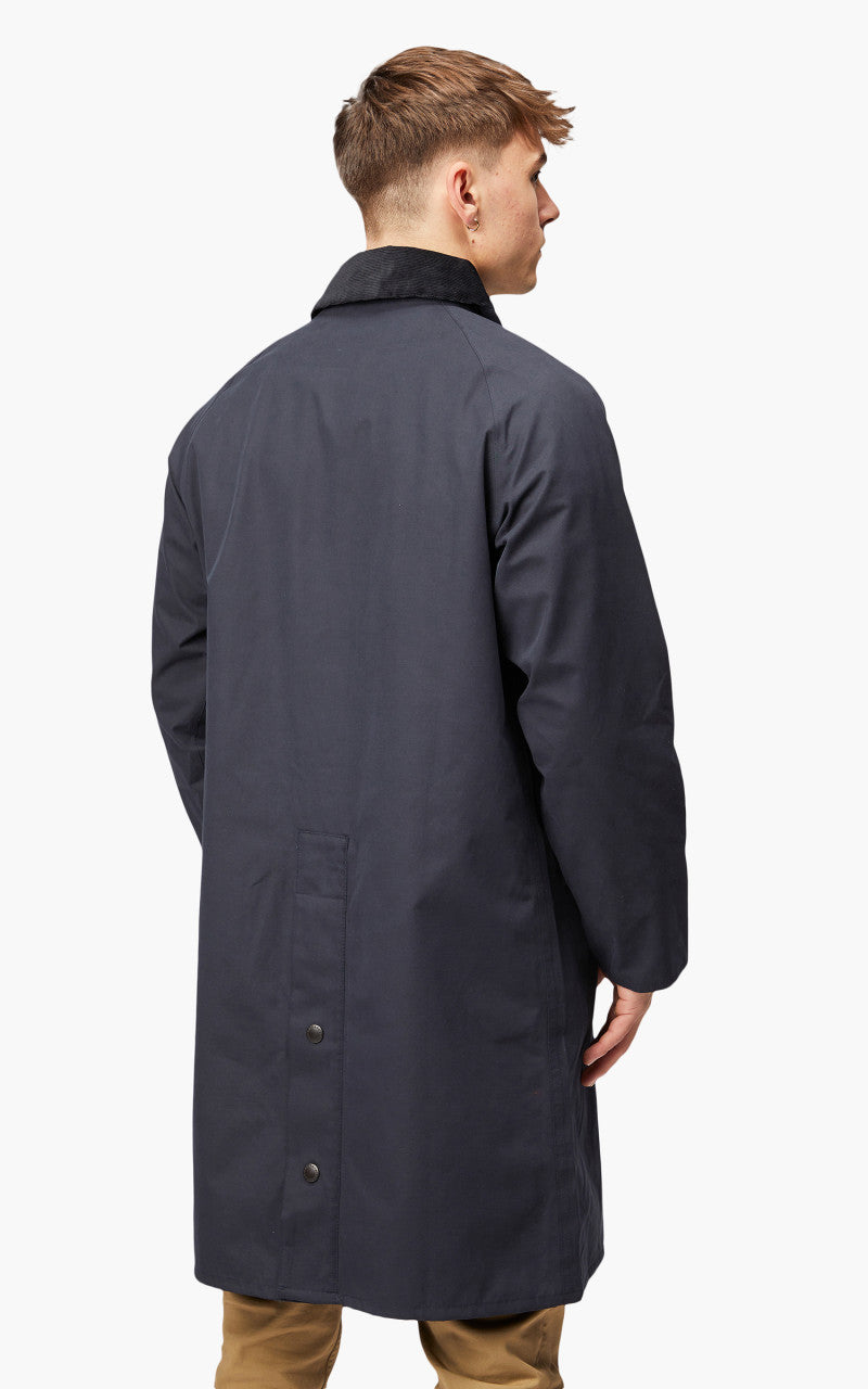 Barbour White Label Waterproof SL Burghley Jacket Navy