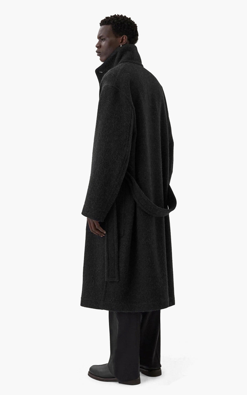 Lemaire Bathrobe Coat Black