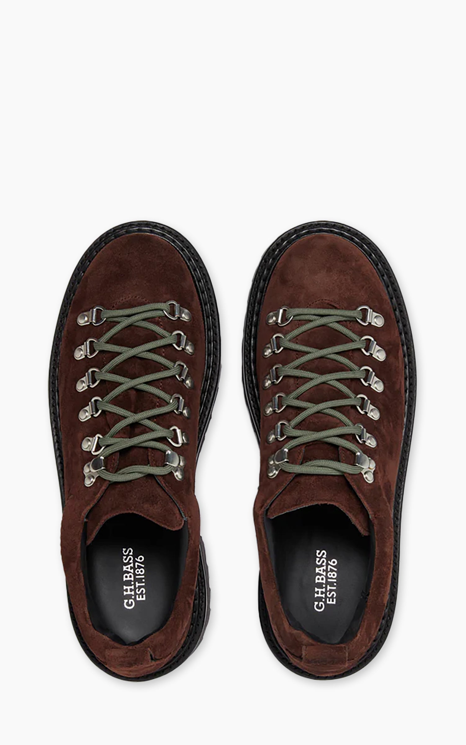 G.H. Bass Mason Hiker Lo Suede Chocolate Suede
