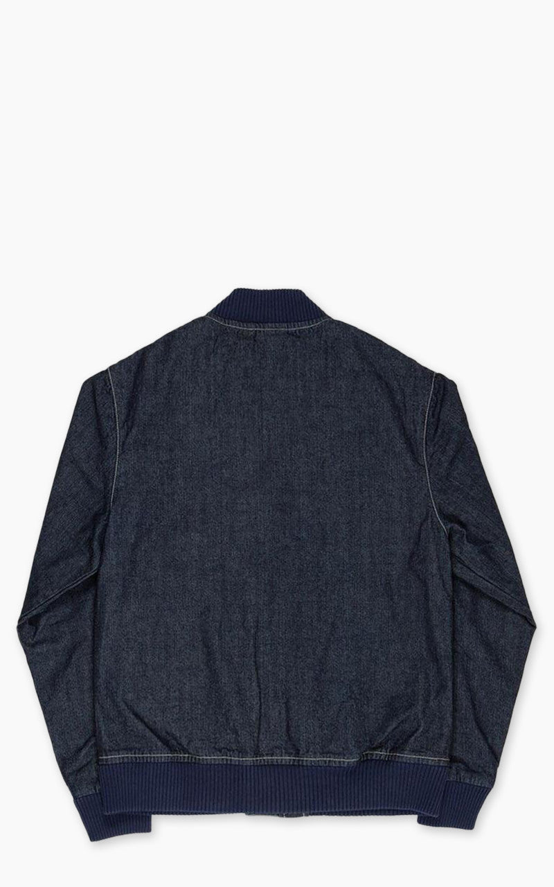 Benzak BBJ-01 Varsity Bomber Jacket Kojima Chambray 8oz