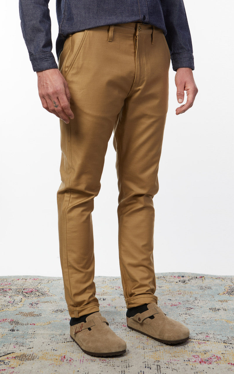 Benzak BC-01 Tapered Chino Military Twill Golden Brown