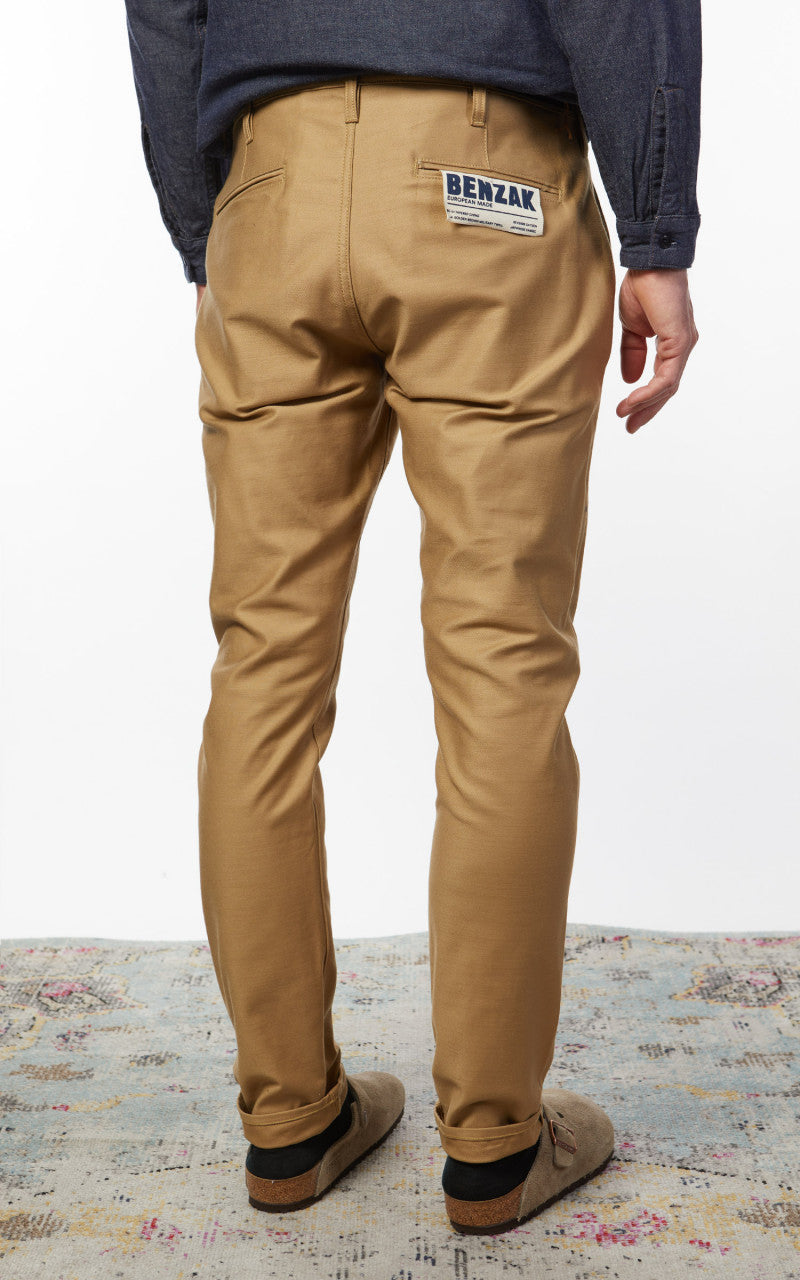 Benzak BC-01 Tapered Chino Military Twill Golden Brown