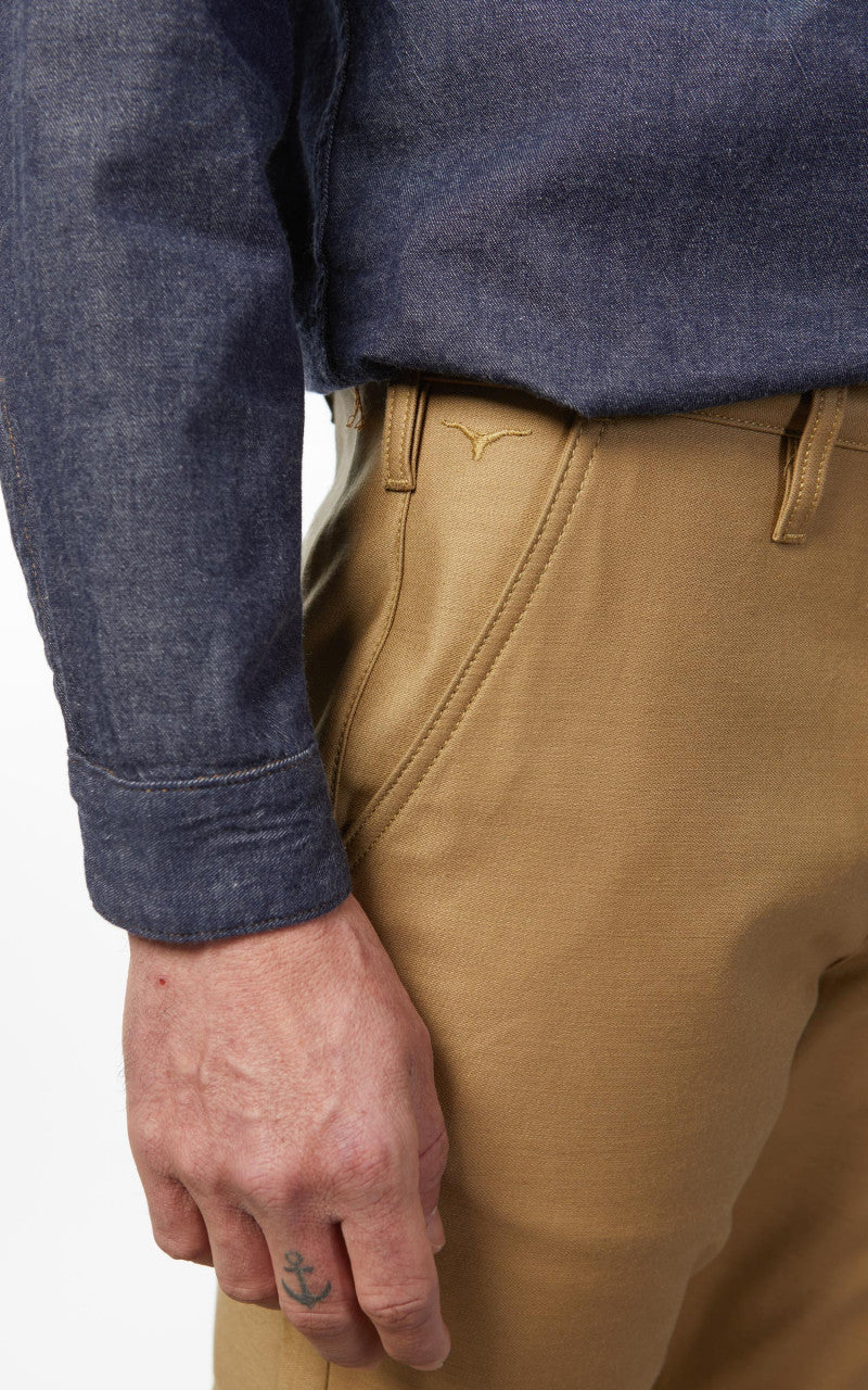 Benzak BC-01 Tapered Chino Military Twill Golden Brown