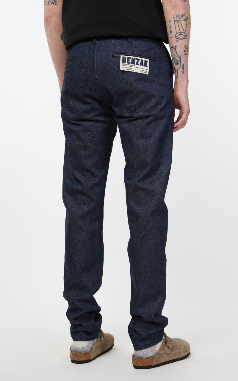 Benzak BC-01 Tapered Chino Military Selvedge Denim 11oz