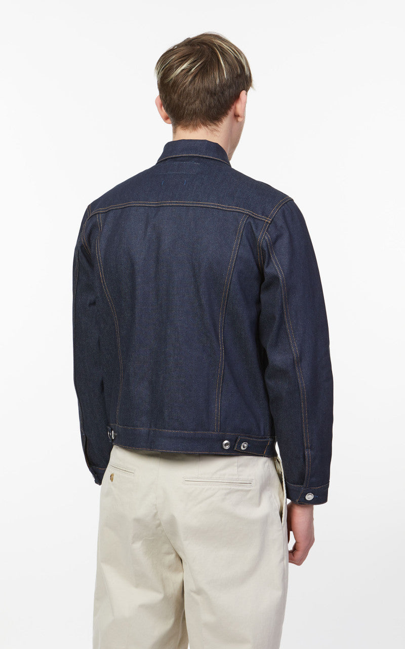 Benzak BDJ-05 Trucker Jacket Eco Selvedge Indigo 13oz