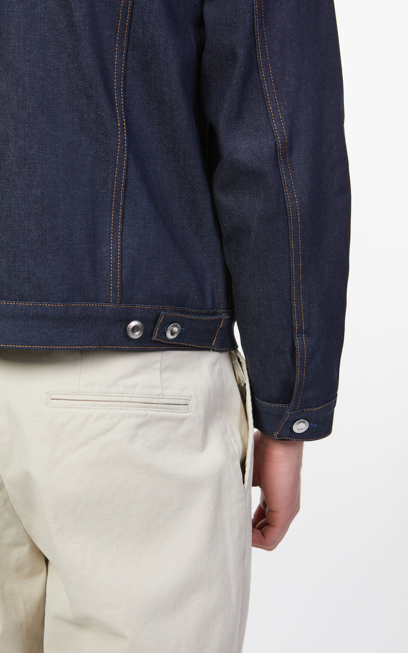 Benzak BDJ-05 Trucker Jacket Eco Selvedge Indigo 13oz