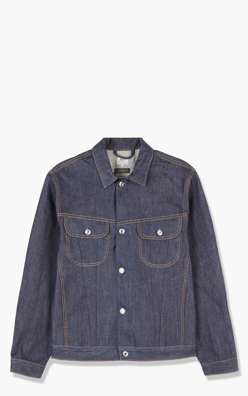 Benzak BDJ-05 Trucker Jacket Special #2 Vintage Indigo 15oz